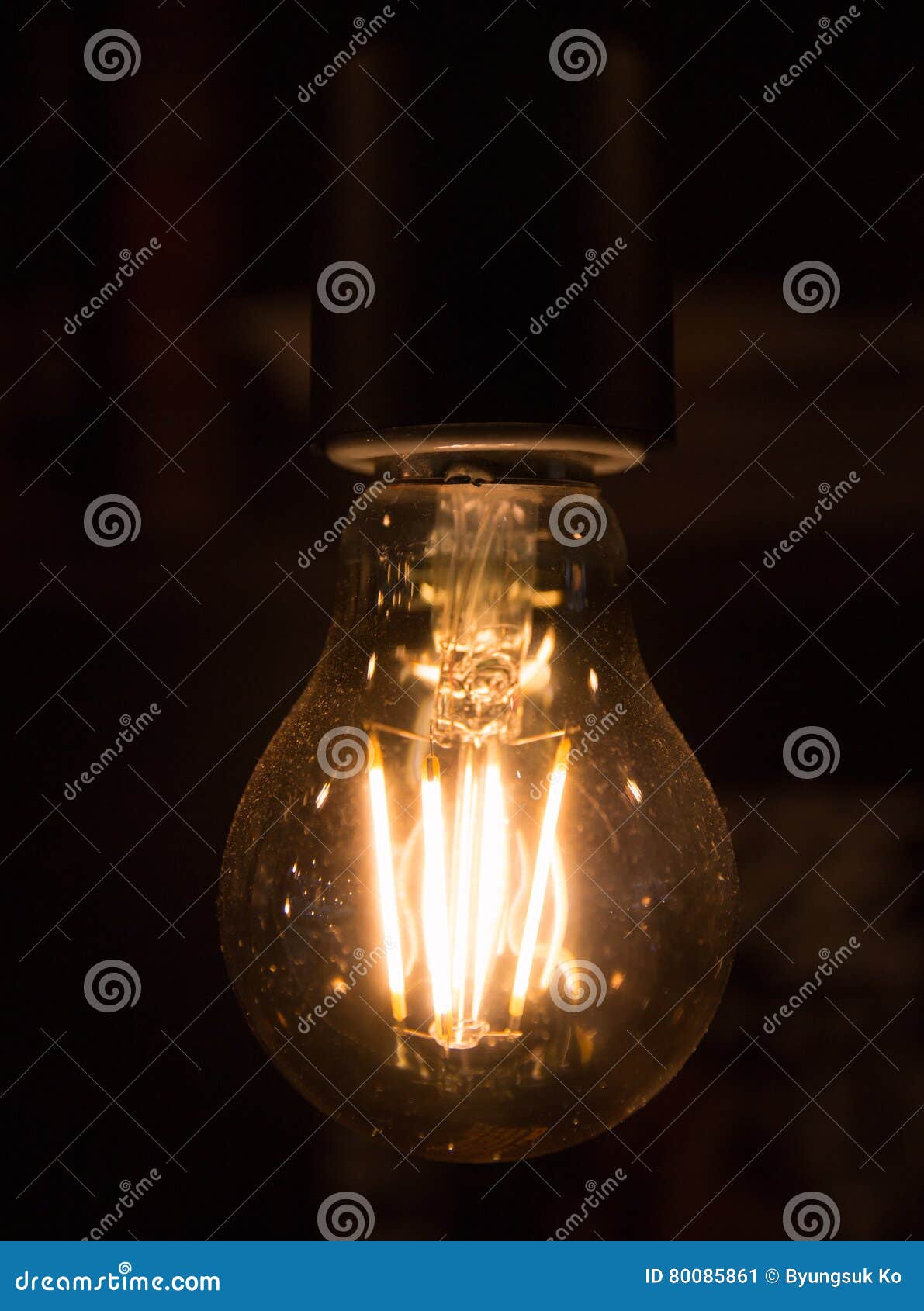 Incandescent lamp stock image. Image of filament, energy 80085861