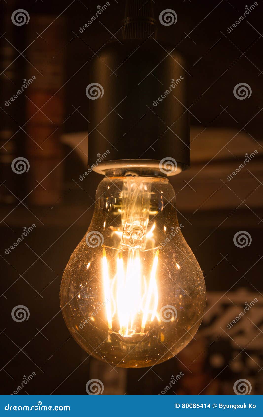 Incandescent lamp stock photo. Image of electric, concept 80086414