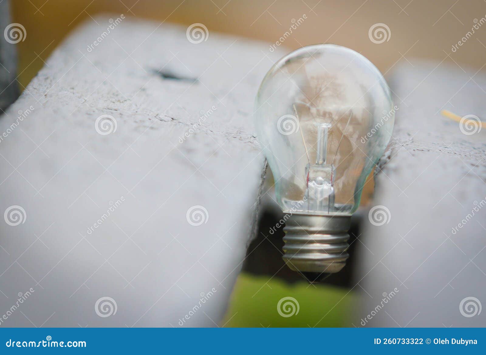 An Incandescent light bulb stock photo. Image of luminous 260733322