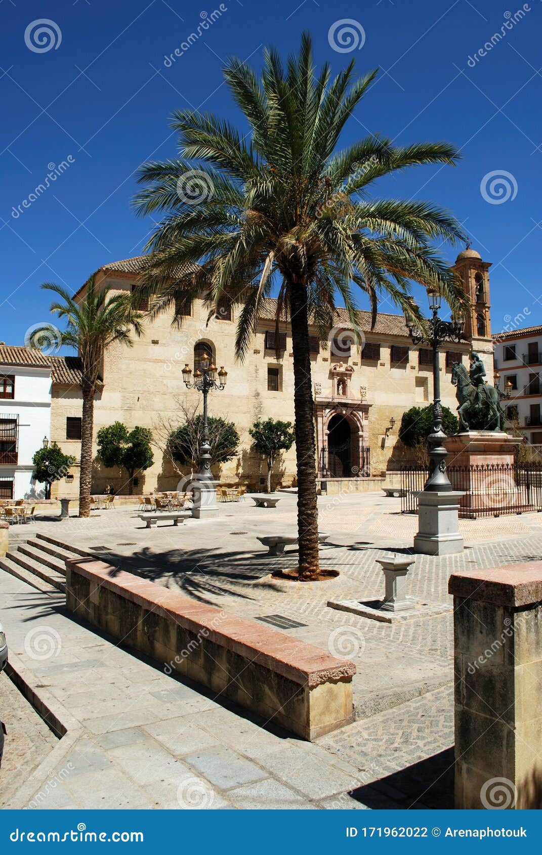 incarnation convent in the plaza guerrero munoz, antequera, spain.