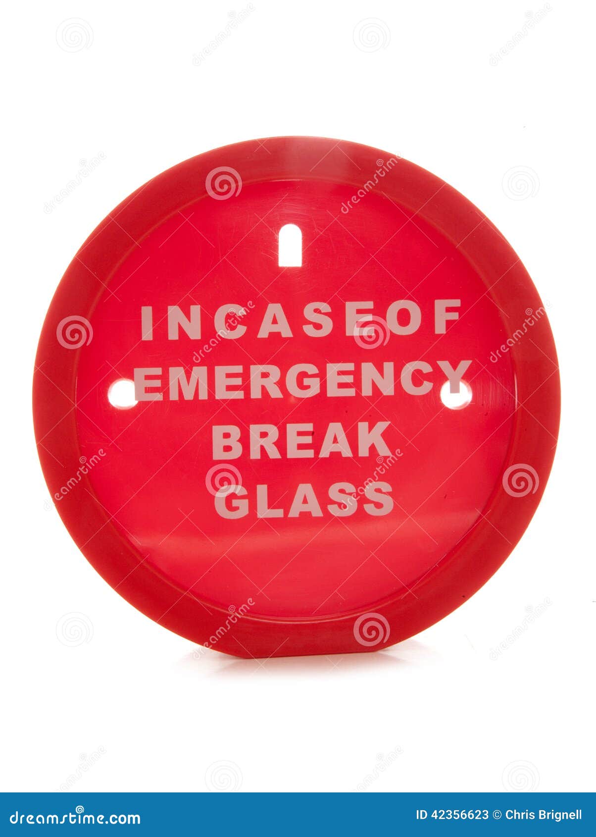 Incase Of Emergency Break Glass Money Box Stock Image Image Of Money British