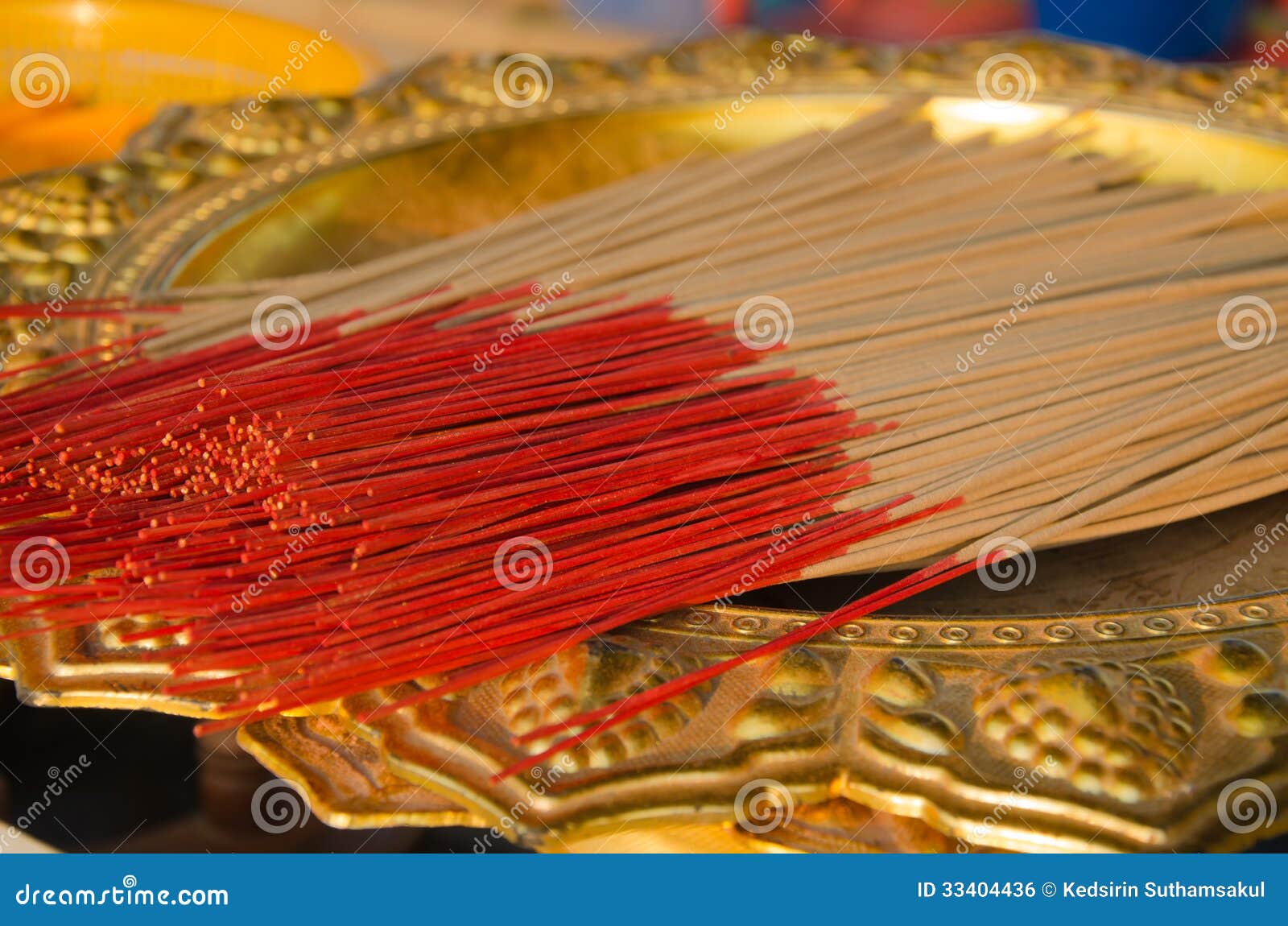 Incense for the altar stock photo. Image of temple, aromatherapy 33404436