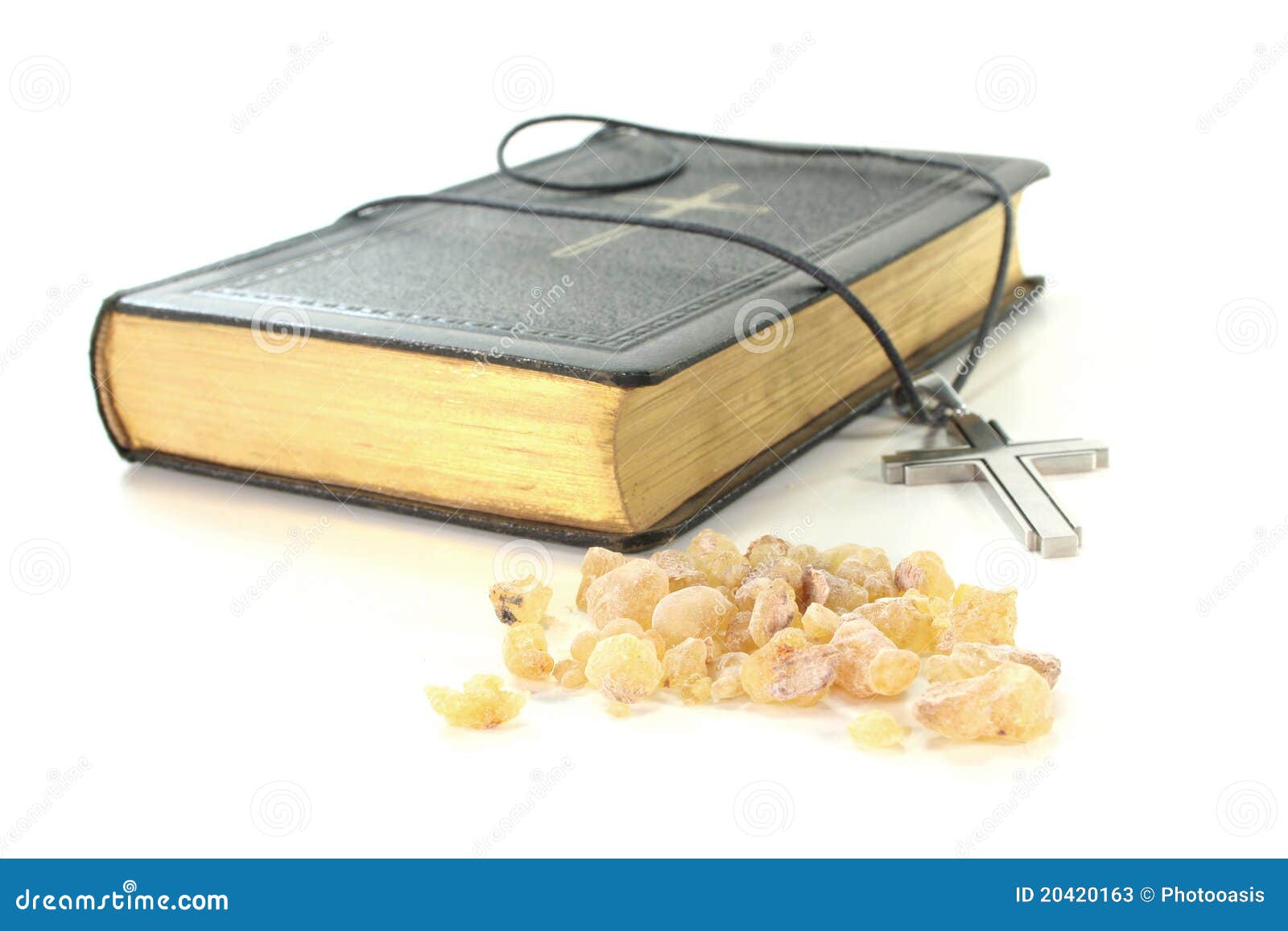 Incense with Bible and Cross Stock Image Image of advent, oriental