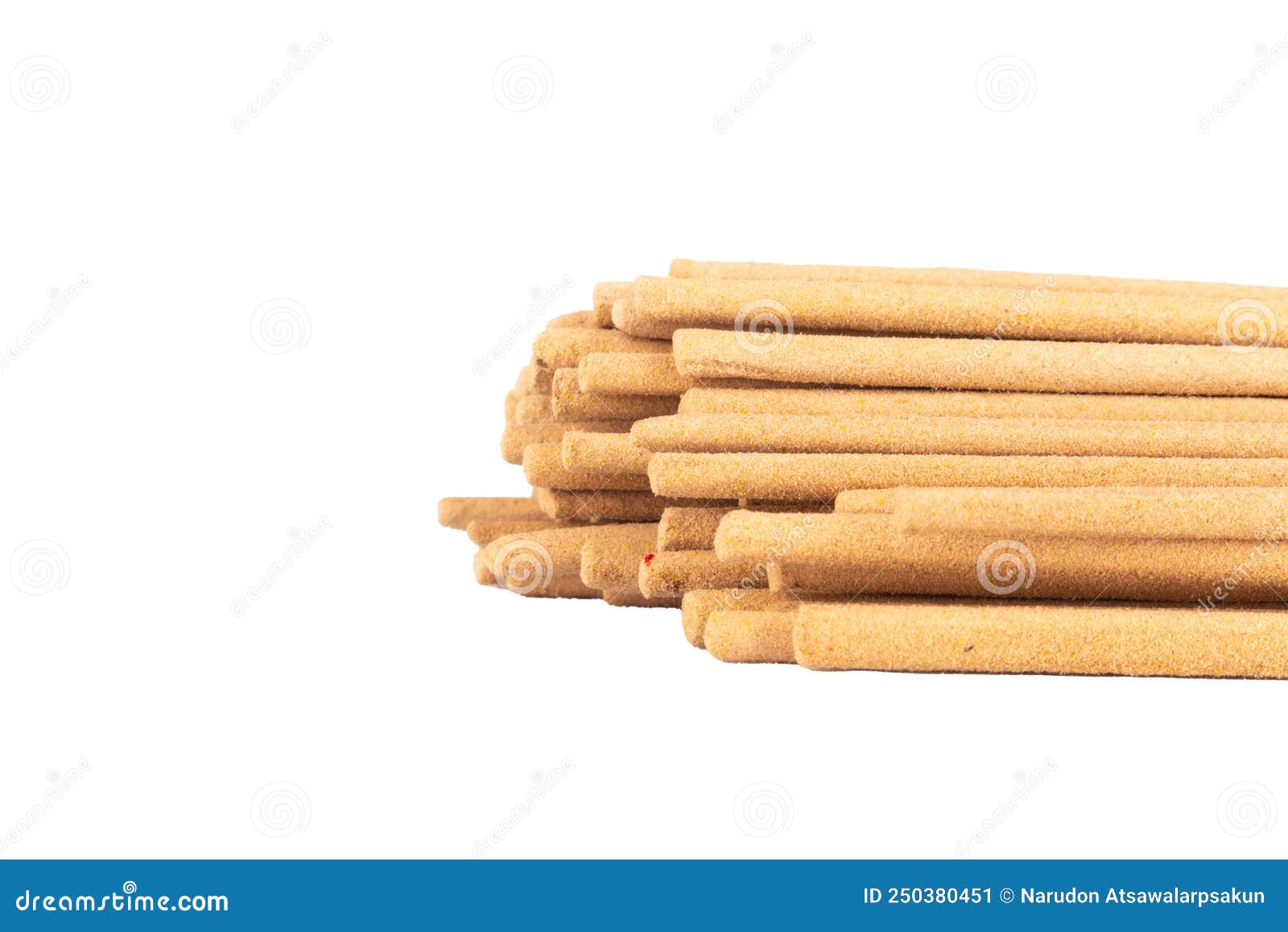 Incense Isolated on White Background Stock Image - Image of indian