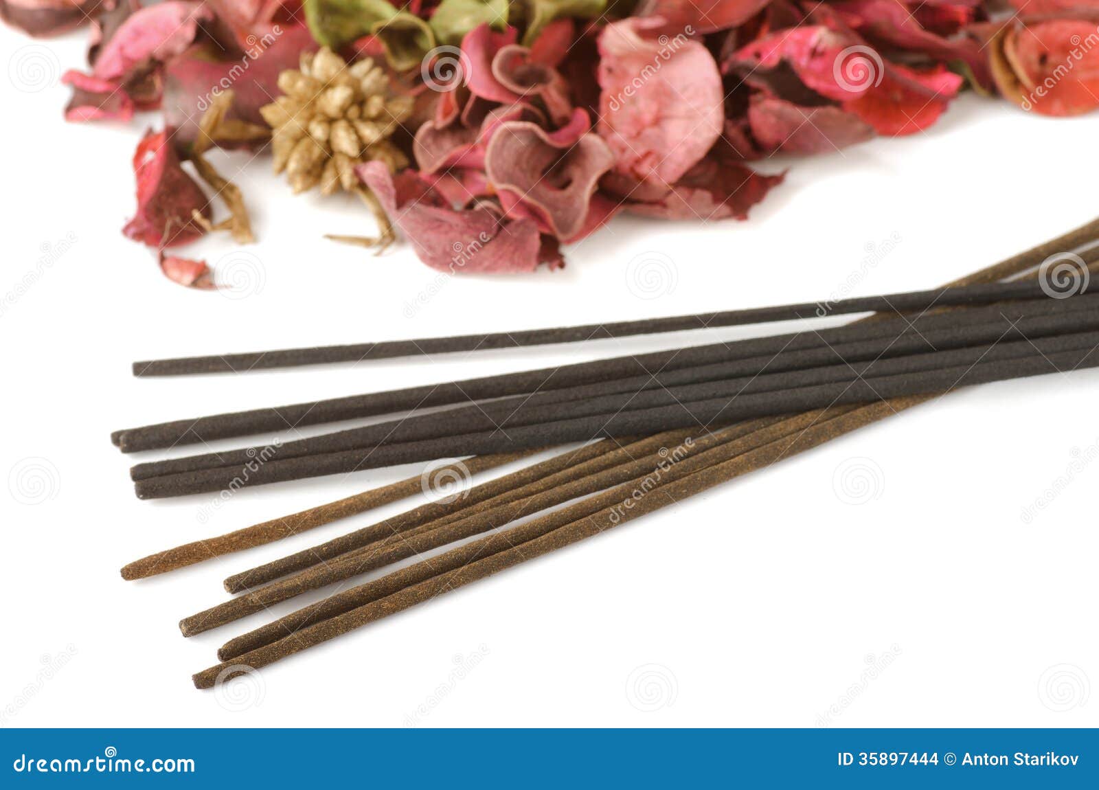 Incense and potpourri stock photo. Image of healthy, health 35897444