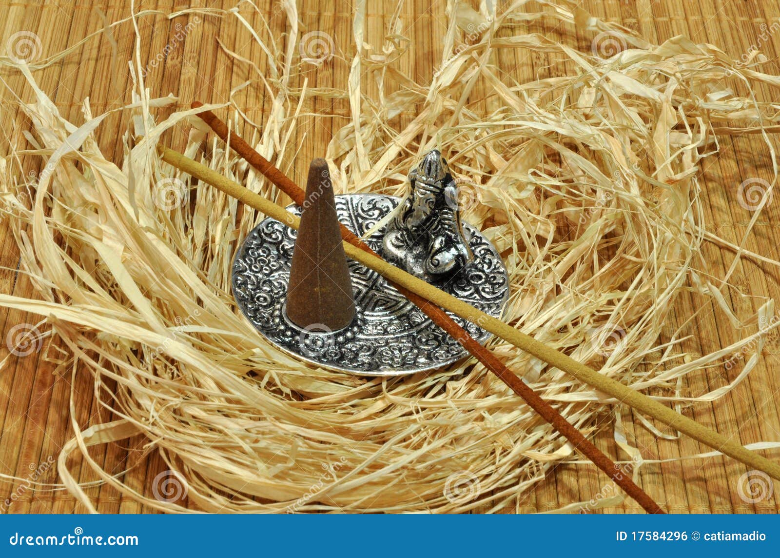 Incense set stock photo. Image of incense, ritual, meditation 17584296