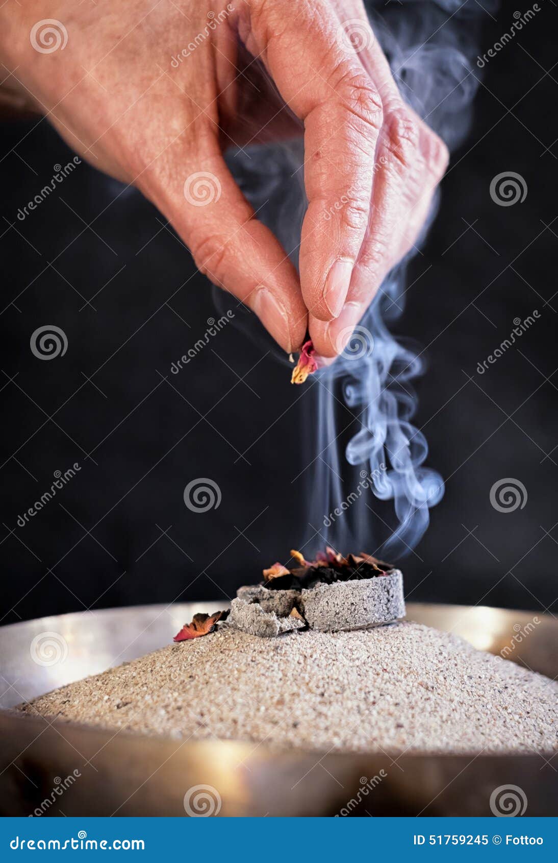 Incense stock image. Image of mystic, smoke, aromatherapy 51759245
