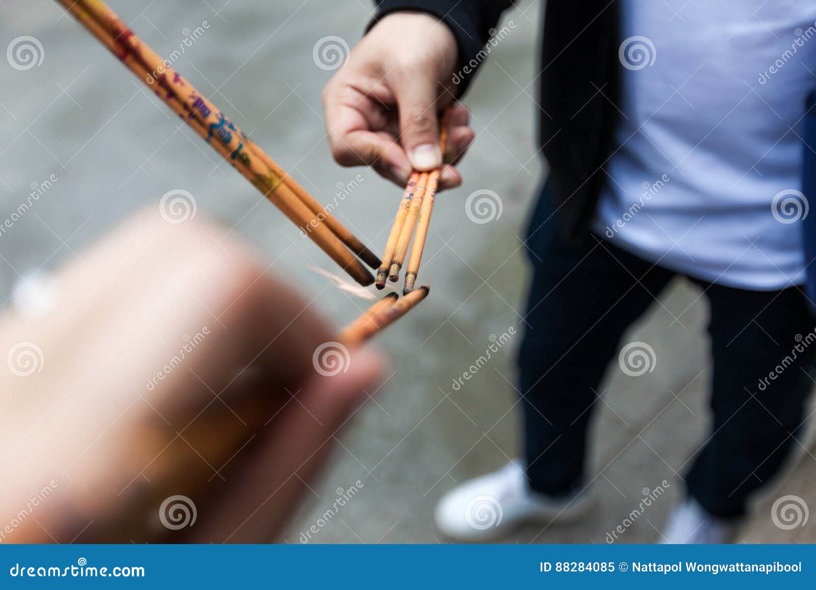 Incense stock image. Image of religion, religious, chinese 88284085