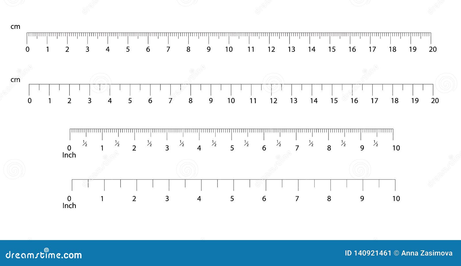 Convert Cm To Inches Chart