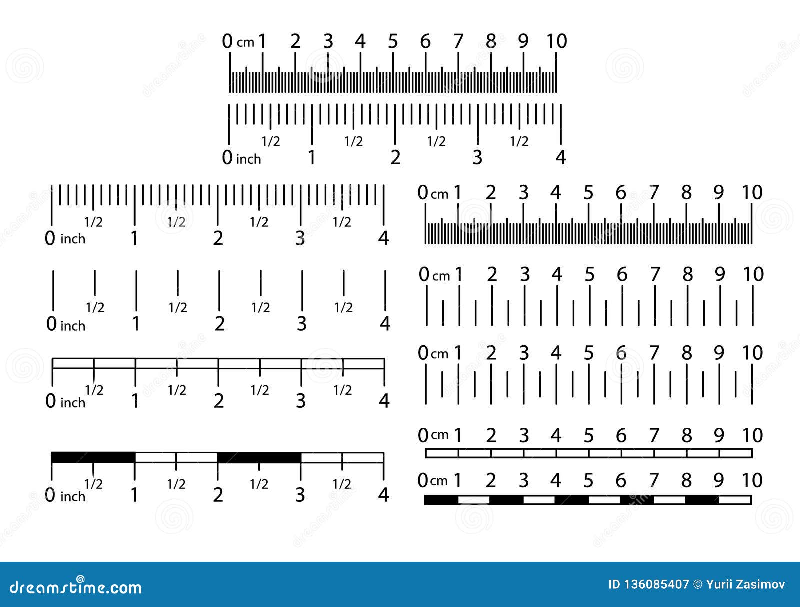 Premium Vector  Measuring rulers. school ruler, metric scale measure  inches measurement centimeter, precision tools length markup. set