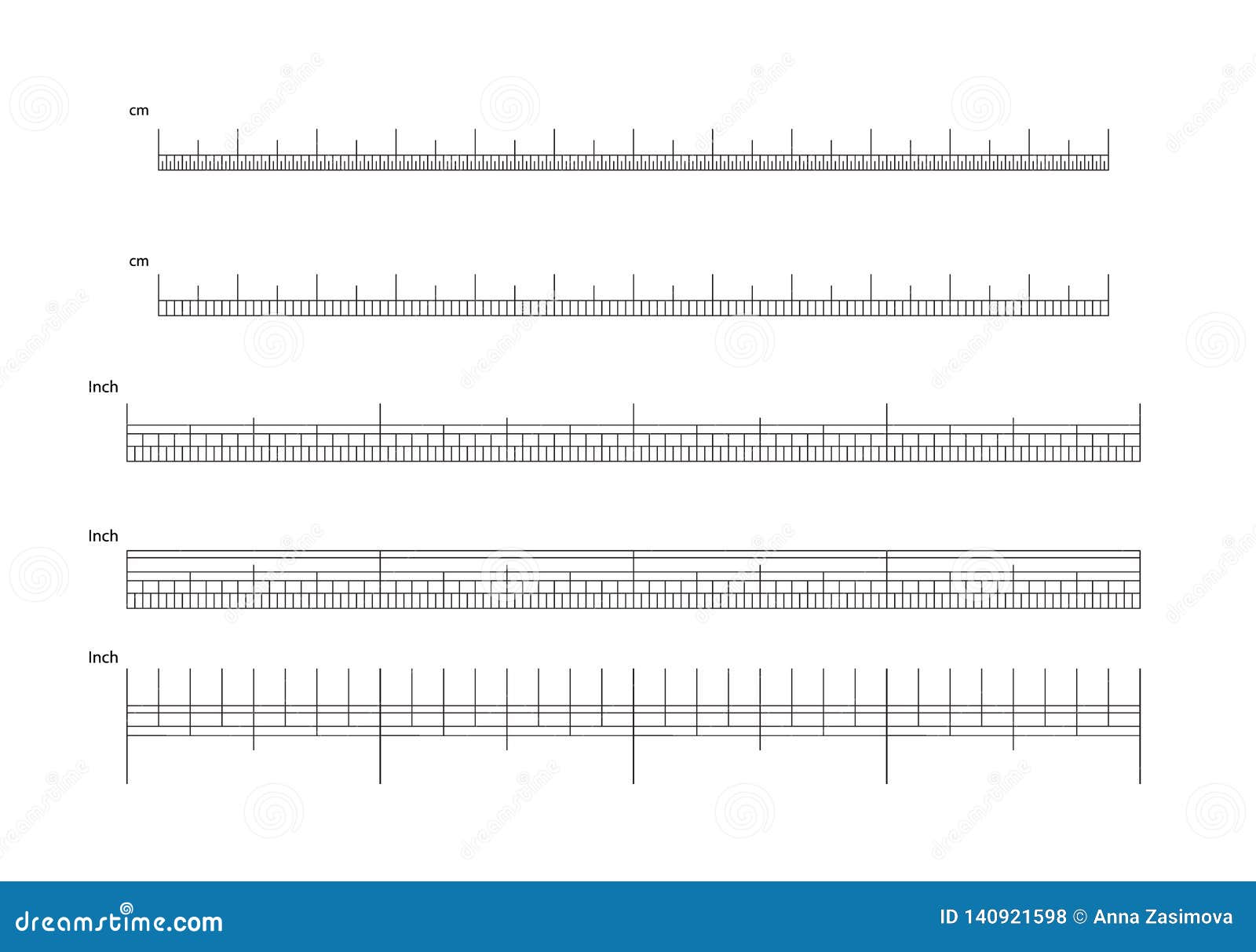 Centimeters To Inches Chart