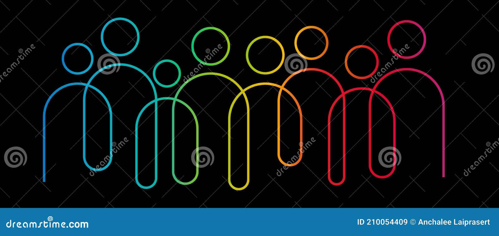 inclusion and diversity infographic  set, people  logo for website