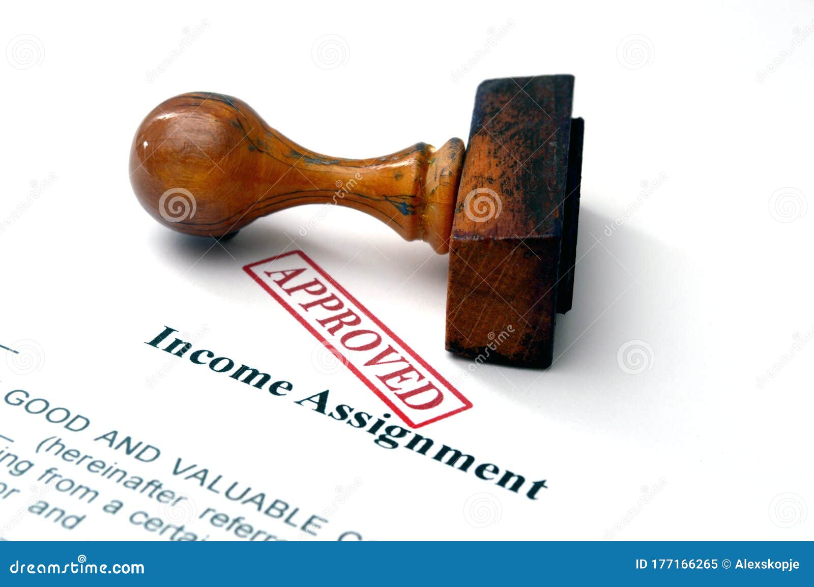 what is assignment of income
