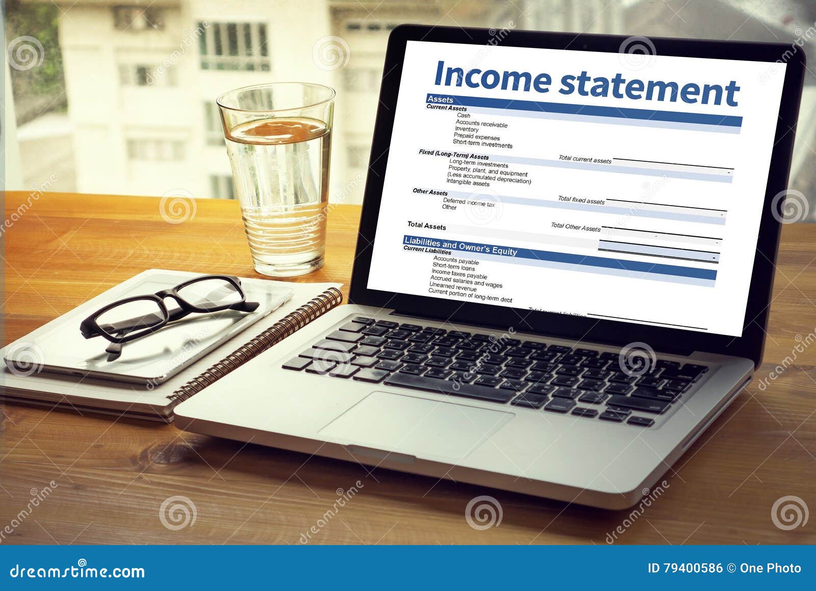 income statement employment businessman assessment balance