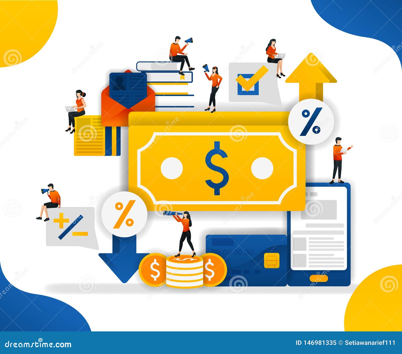 Increase and Decrease in Prices on Money and Commodity Goods. Money