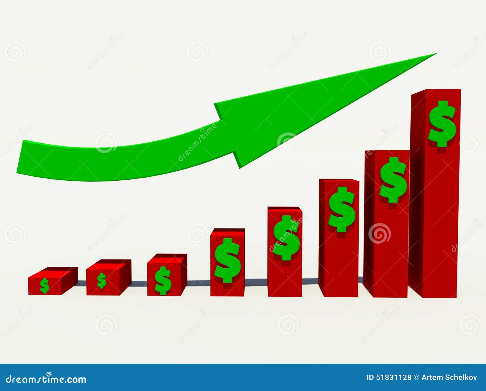  Increase  revenue  stock illustration Illustration of 