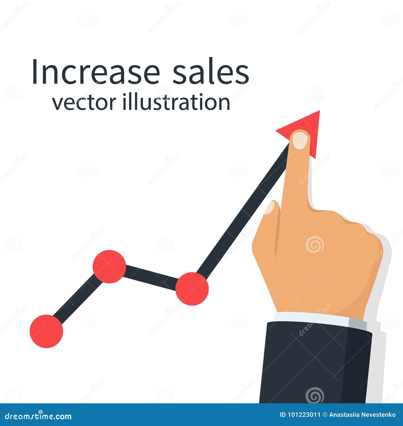 Sales Increase Chart