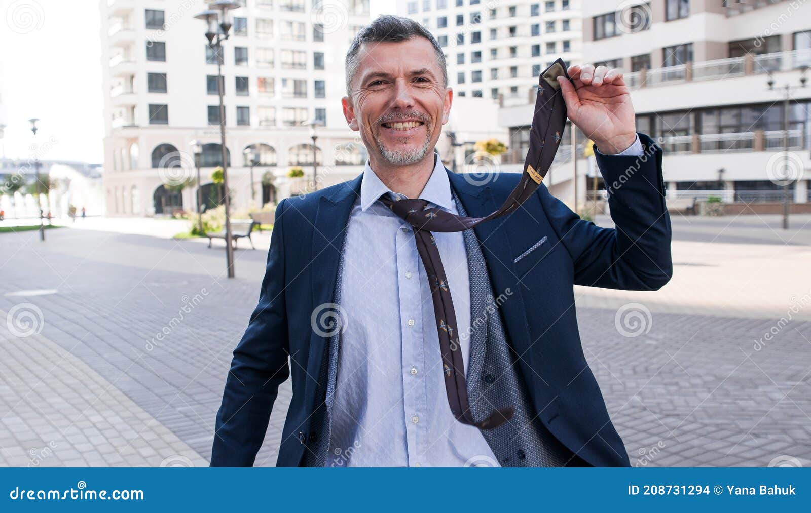 incredible joy of businessman. happy manager beside office window. think about the jackpot