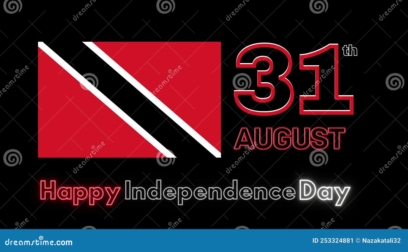 31th-august-happy-independence-day-of-trinidad-and-tobago-poster-design