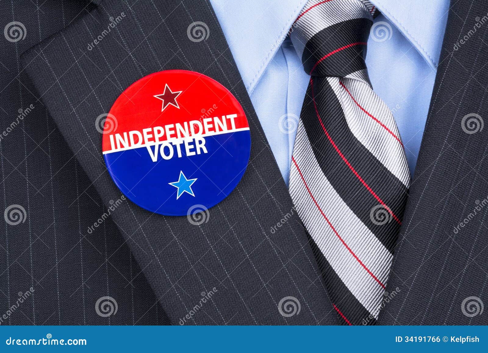 independent voter pin