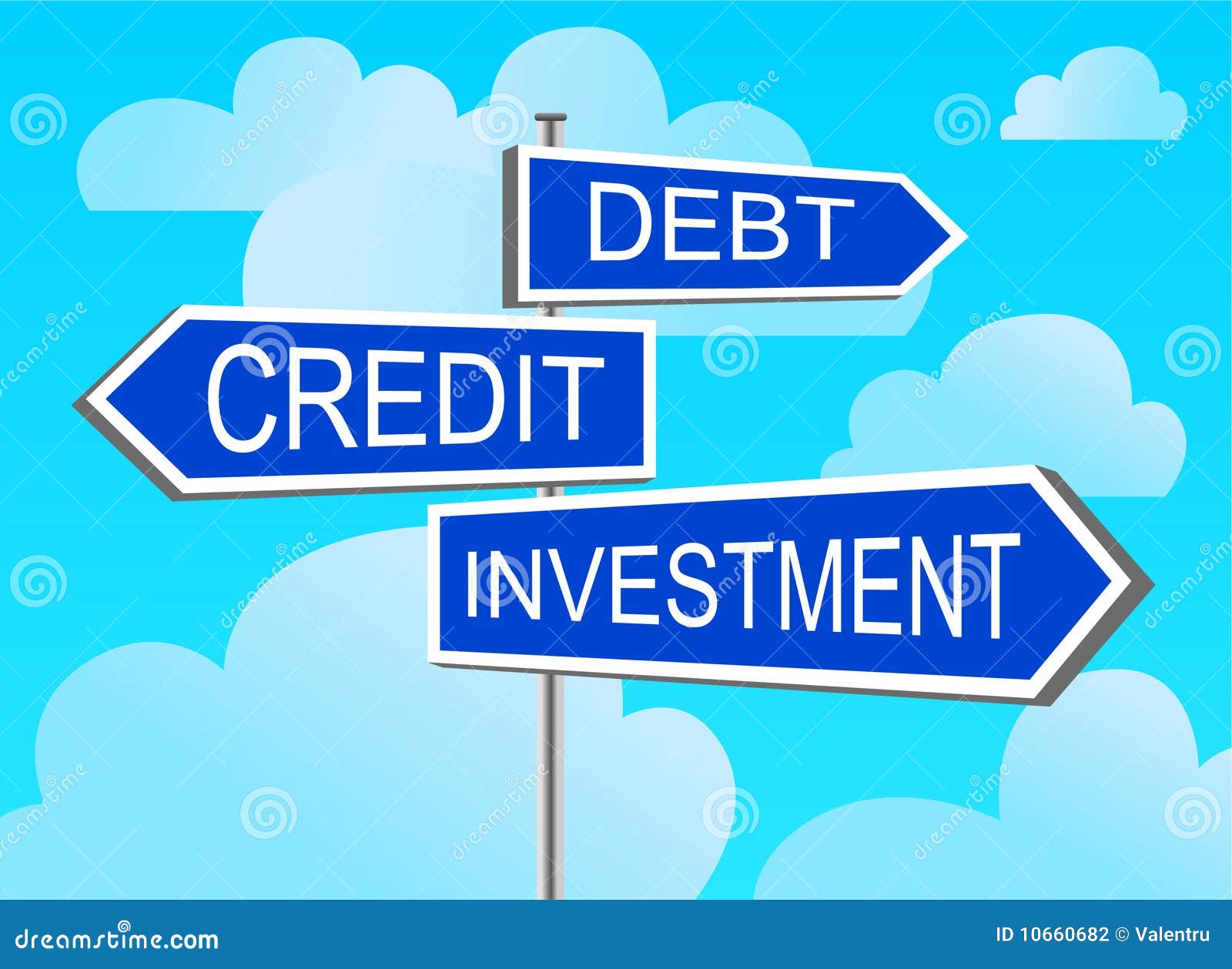 Index Investment, Credit, Debt Stock Photography Image 10660682