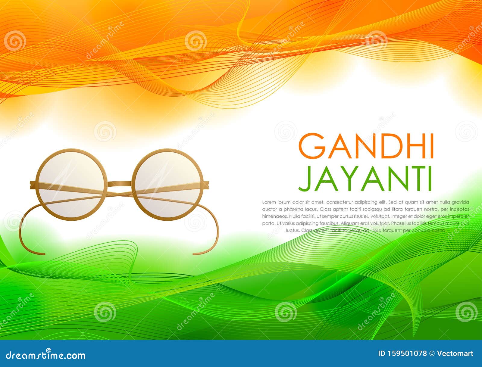 India Background with Nation Hero and Freedom Fighter Mahatma Gandhi for Gandhi  Jayanti Stock Vector - Illustration of gandhi, banner: 159501078