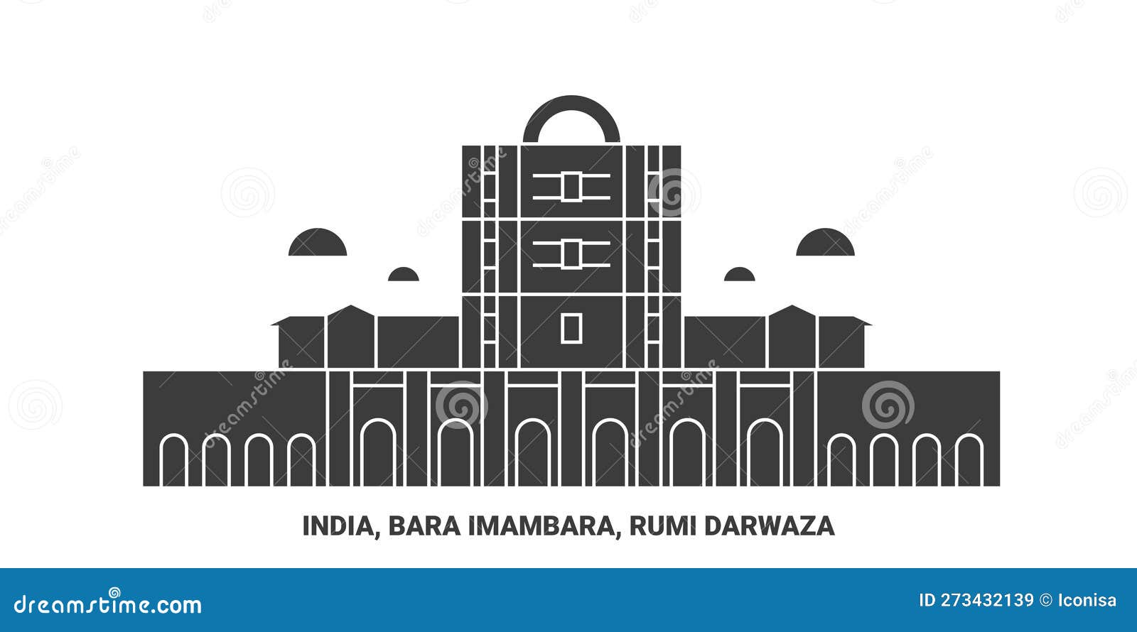 india, bara imambara, rumi darwaza travel landmark  