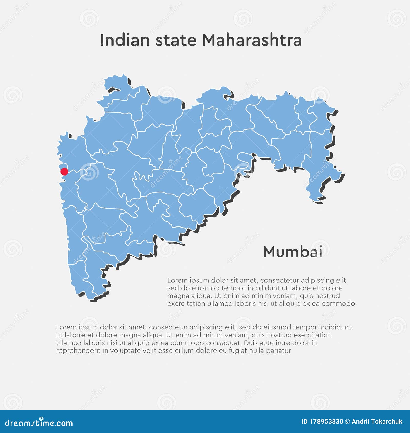High Quality map is a state of India 6588120 Vector Art at Vecteezy