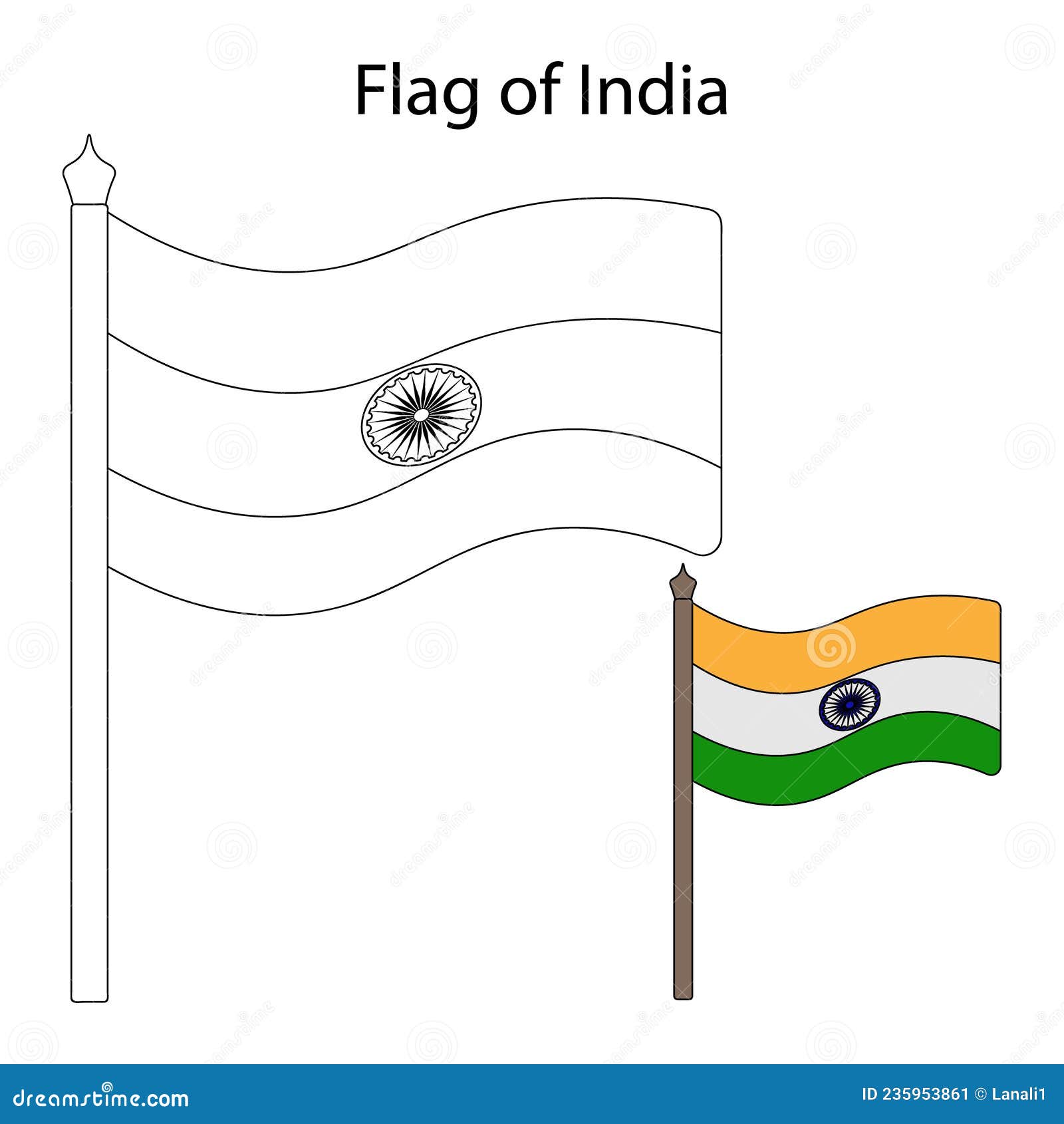 How to draw national flag of india step by step for Beginners | Indian flag  drawing | Drawing video | Flag drawing, Indian flag, Flag painting