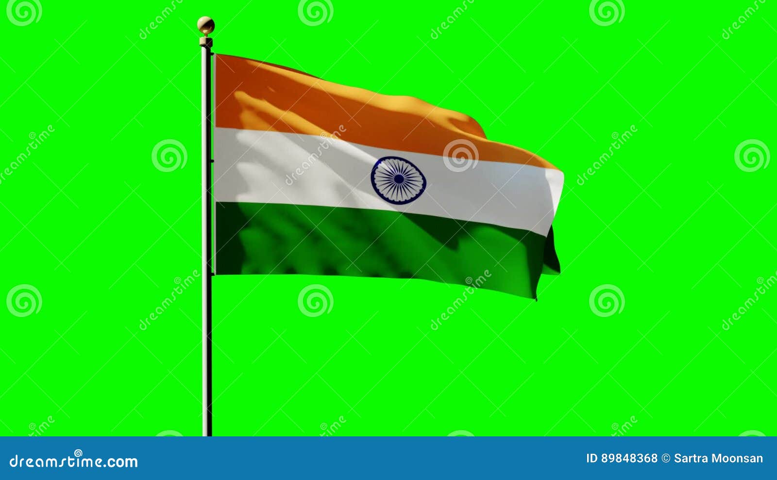 indian flag animated