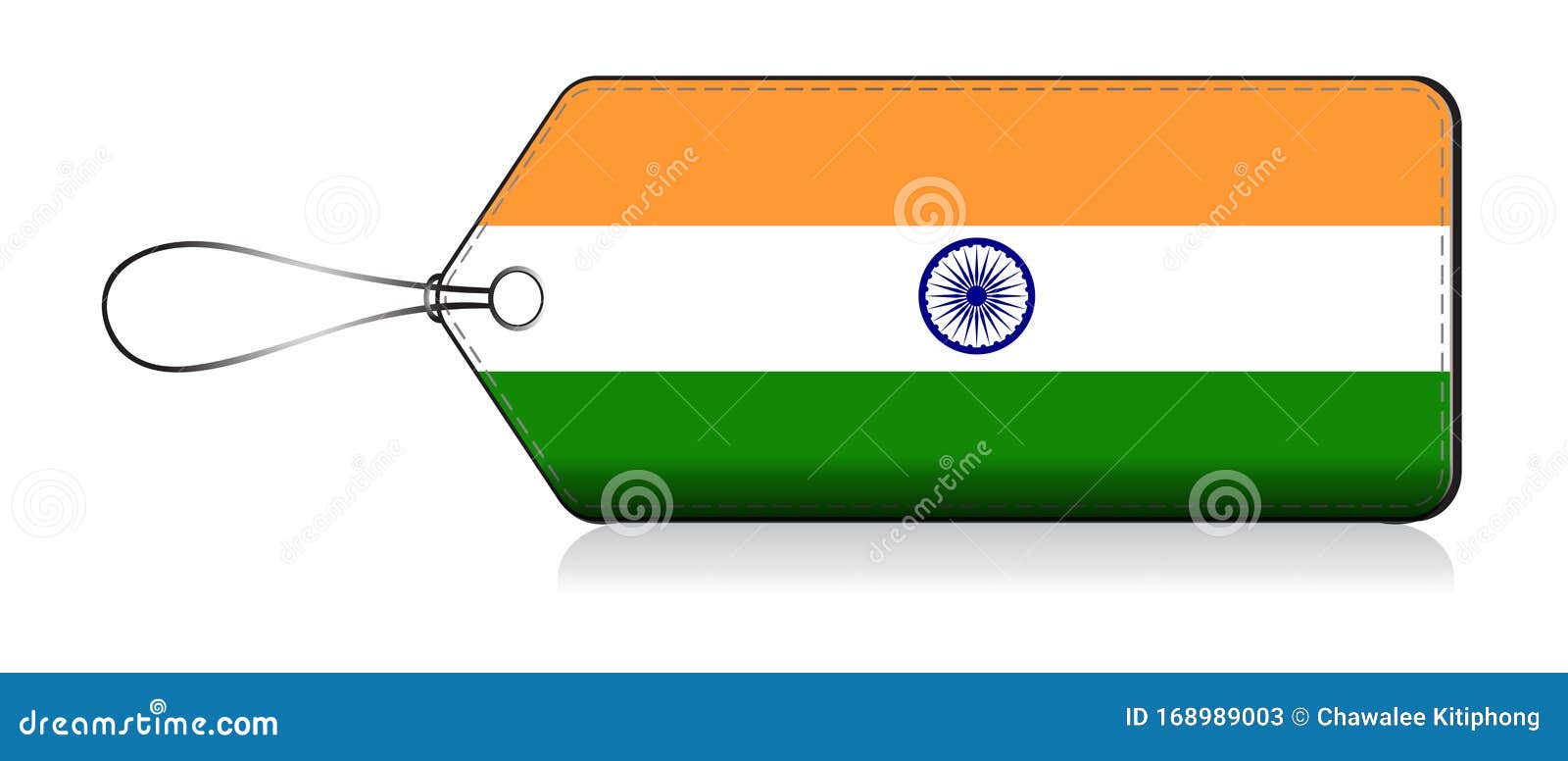 india flag label, made in indian