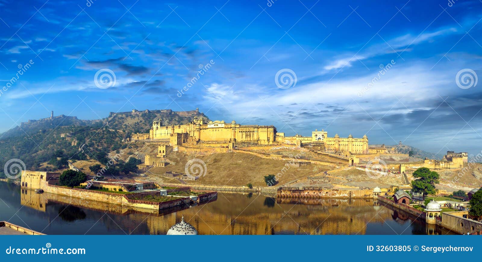 india jaipur amber fort in rajasthan