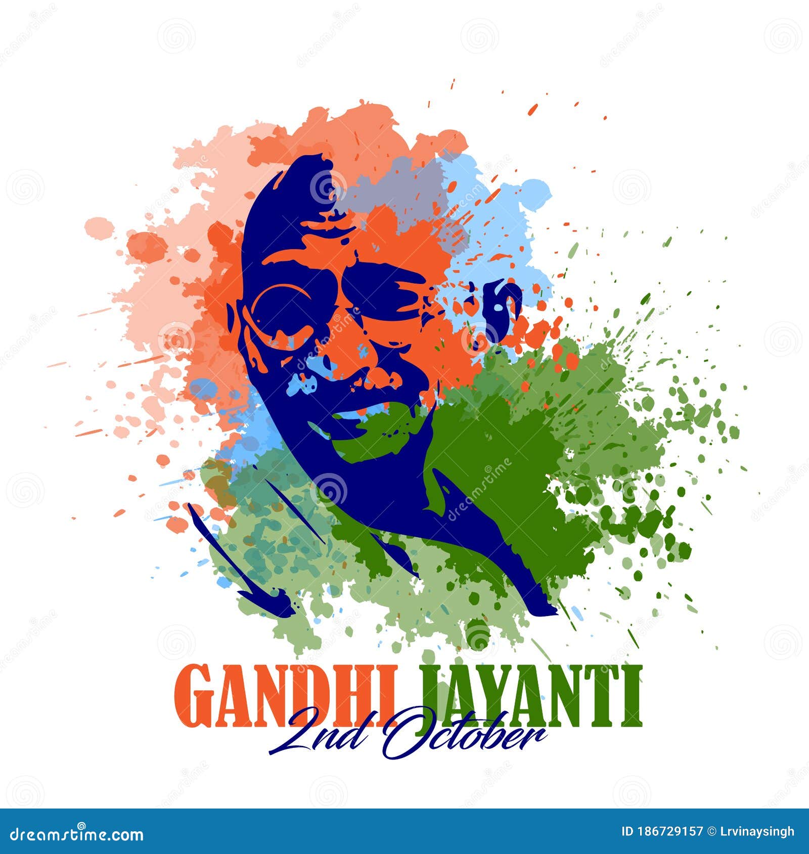 India 12 June Vector Illustration Of Gandhi Jayanti Background Editorial Photography Illustration Of Jayanti Flag
