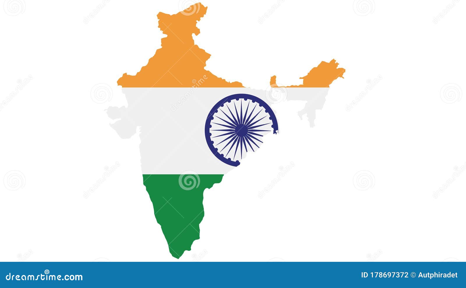 India Map with Flag Texture on White Background, Illustration,textured ,  Symbols of India,for Advertising ,promote, TV Commercial Stock Illustration  - Illustration of sign, flag: 178697372