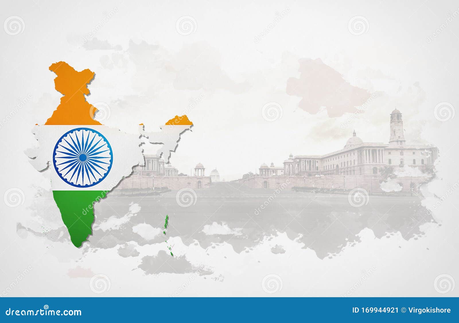 INDIA MAP with NATIONAL EMBLEM BACKGROUND for INDEPENDENCE DAY and REPUBLIC  DAY INDIA BACKGROUND Stock Image - Image of mahal, nation: 169944921
