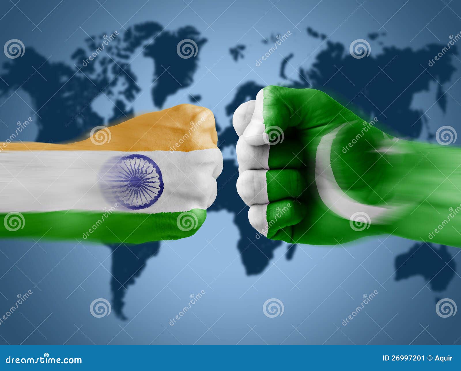 India x Pakistan stock illustration. Illustration of world - 26997201