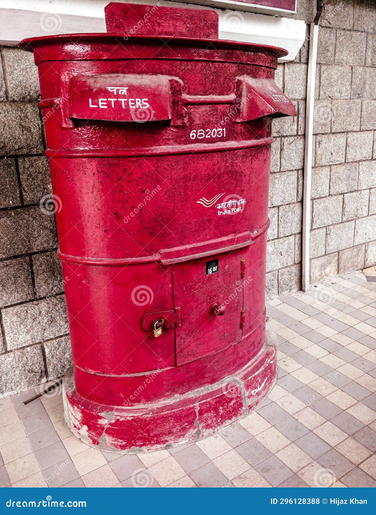 India Post Old Letter Drop Box Editorial Stock Photo Image of drop