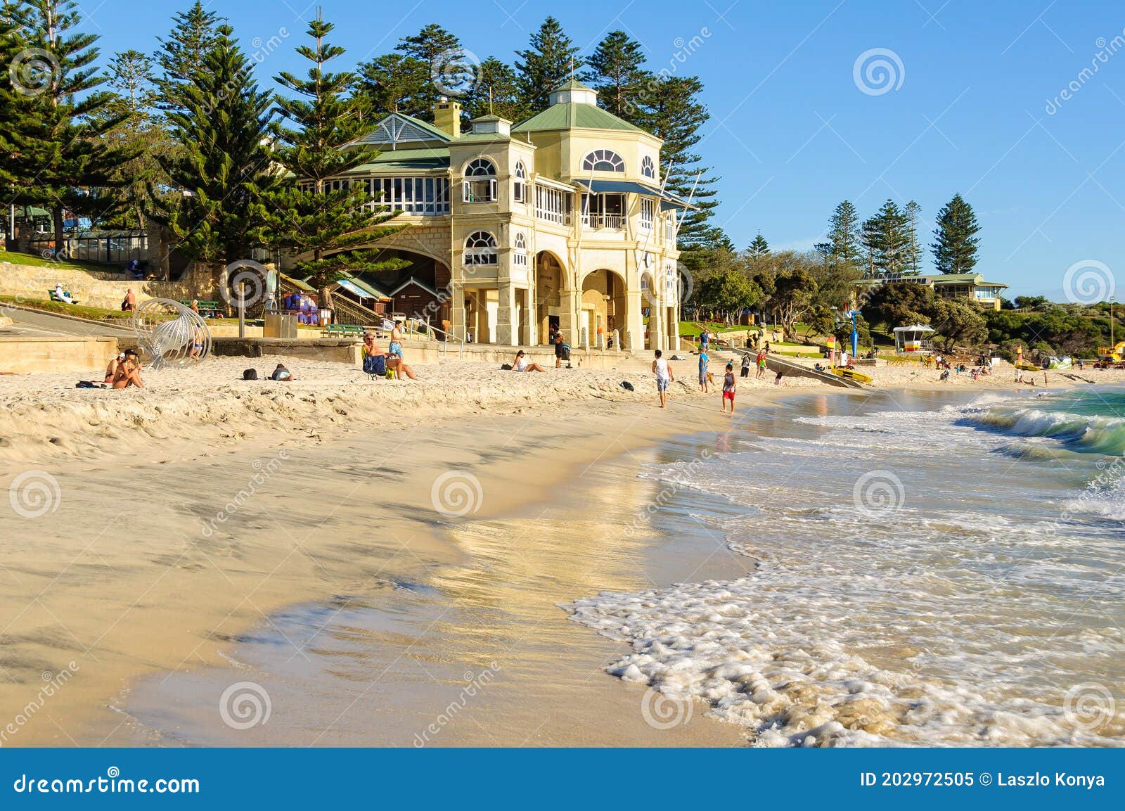 India Tea House Cottesloe Beach Imagen editorial Imagen de occidental