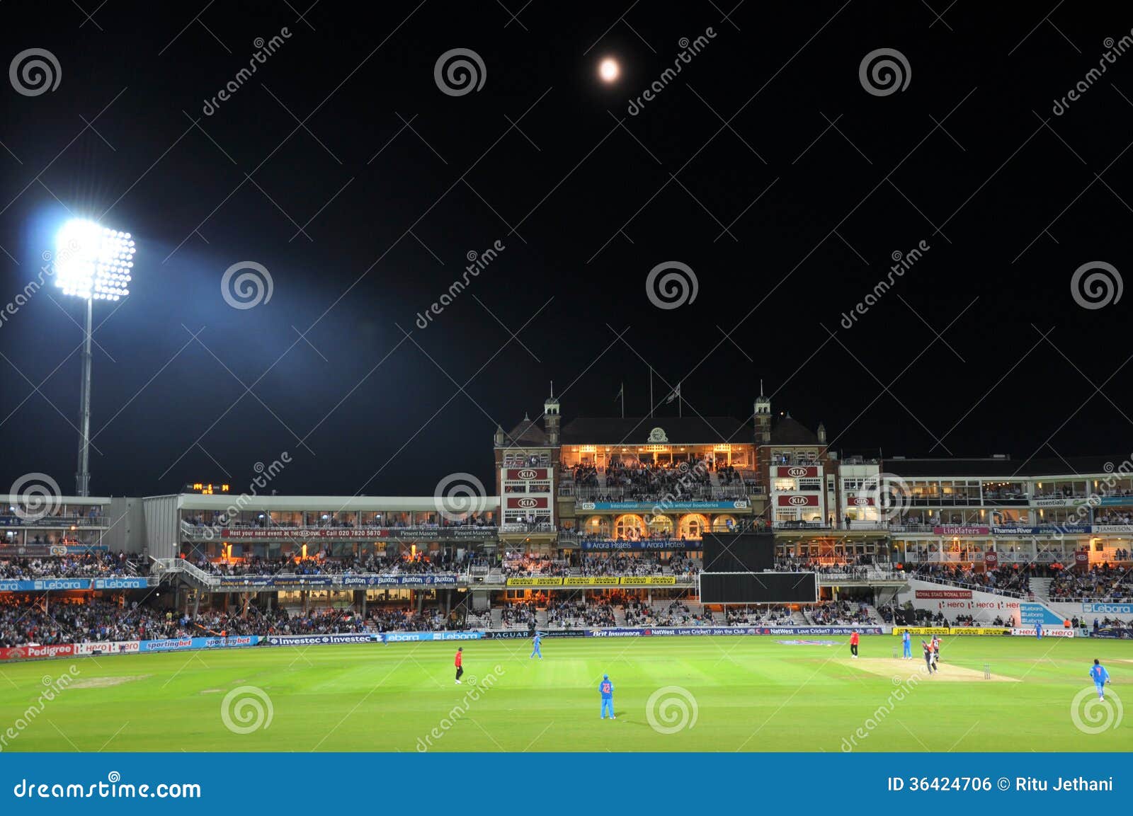 India vs England at Lords editorial photo. Image of match ...