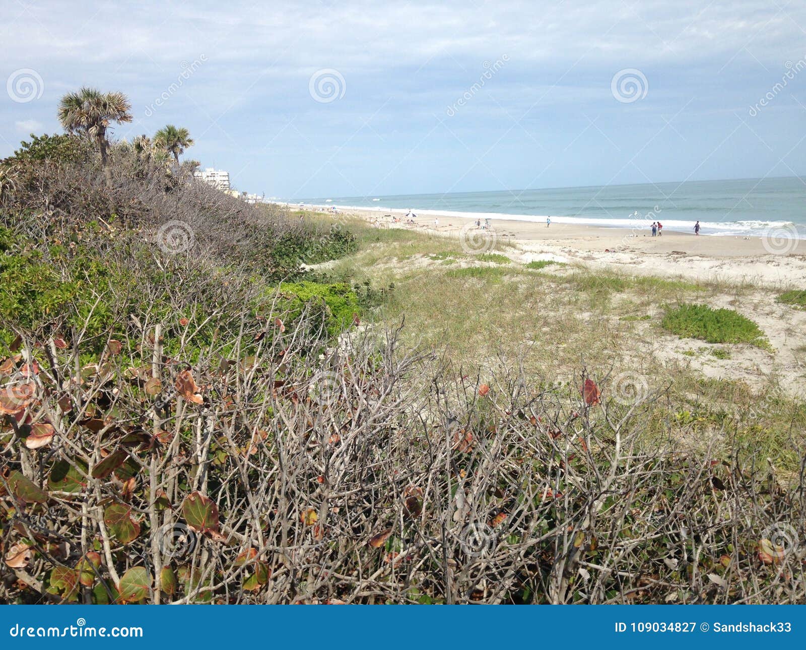 Indialantic Beach stock image. Image of conditions, photograph 109034827