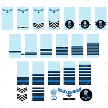 Indian Air Force insignia stock vector. Illustration of military - 41886726