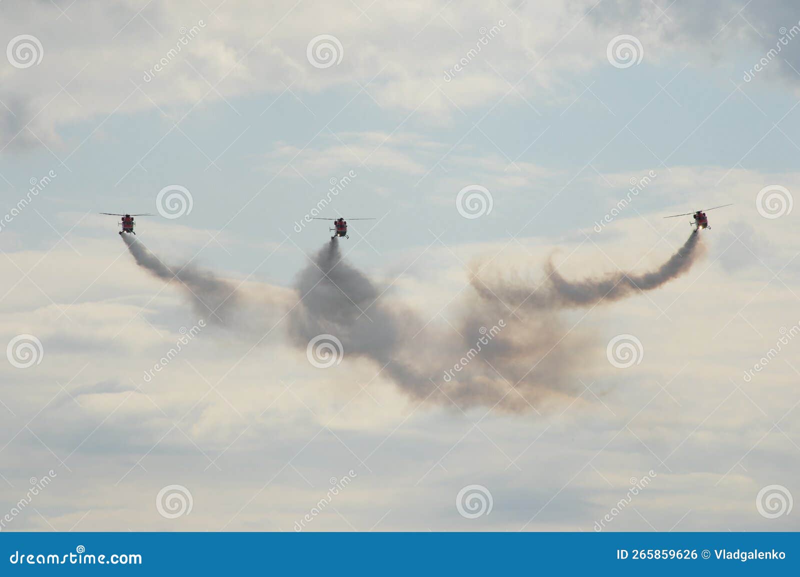 indian air force sarang aerobatic team on alh multi-purpose helicopters in the sky of the maks-2021 international aviation and spa