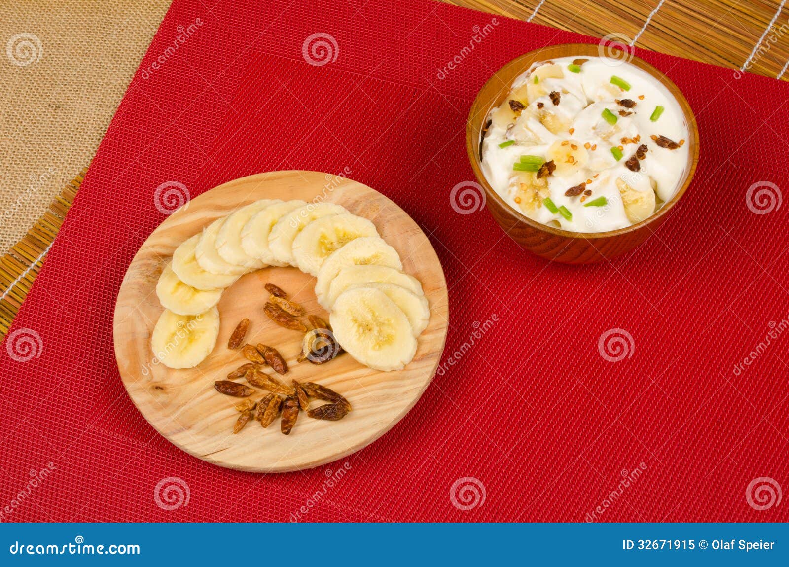 Indian banana sauce stock image. Image of serving, portion 32671915