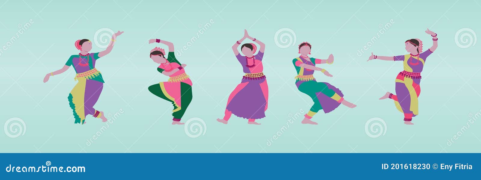 Indian Bharatnatyam Dance. Cartoon Icon Design Template with Various Models. Vector Illustration Isolated on Blue Background Stock Vector - Illustration of celebration, celebrate: 201618230 Indian Bharatnatyam Dance. Cartoon Icon Design Template with Various Models. Vector Illustration Isolated on Blue Background Stock Vector - Illustration of celebration, celebrate: 201618230