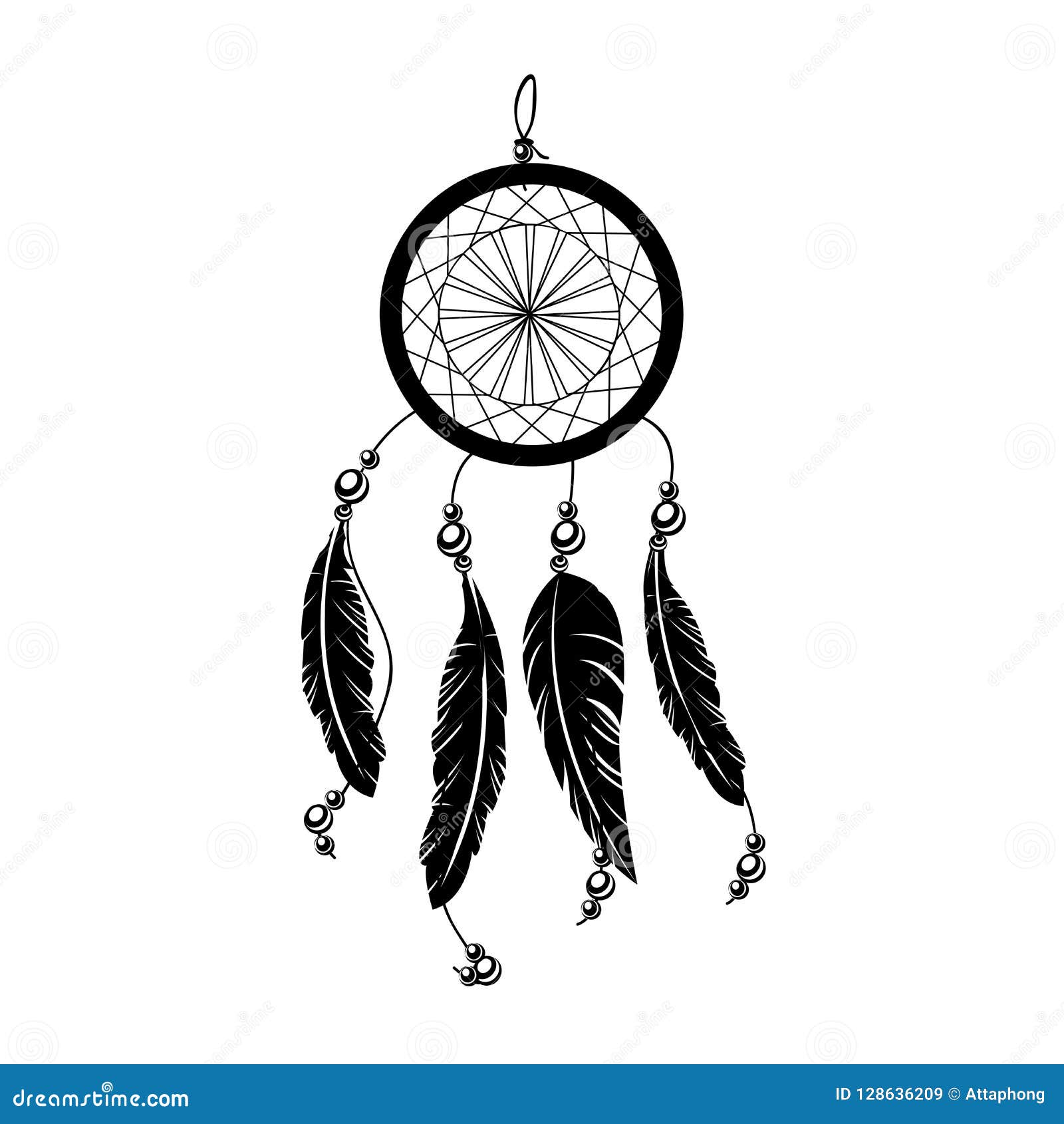 78 Graceful Dreamcatcher Tattoos On Thigh  Tattoo Designs  TattoosBagcom