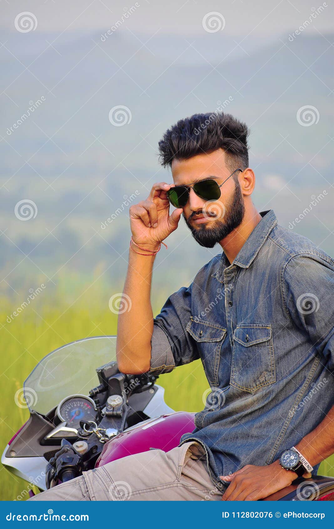 indian boy posing motorbike pune maharashtra indian boy posing motorbike pune maharashtra 112802076