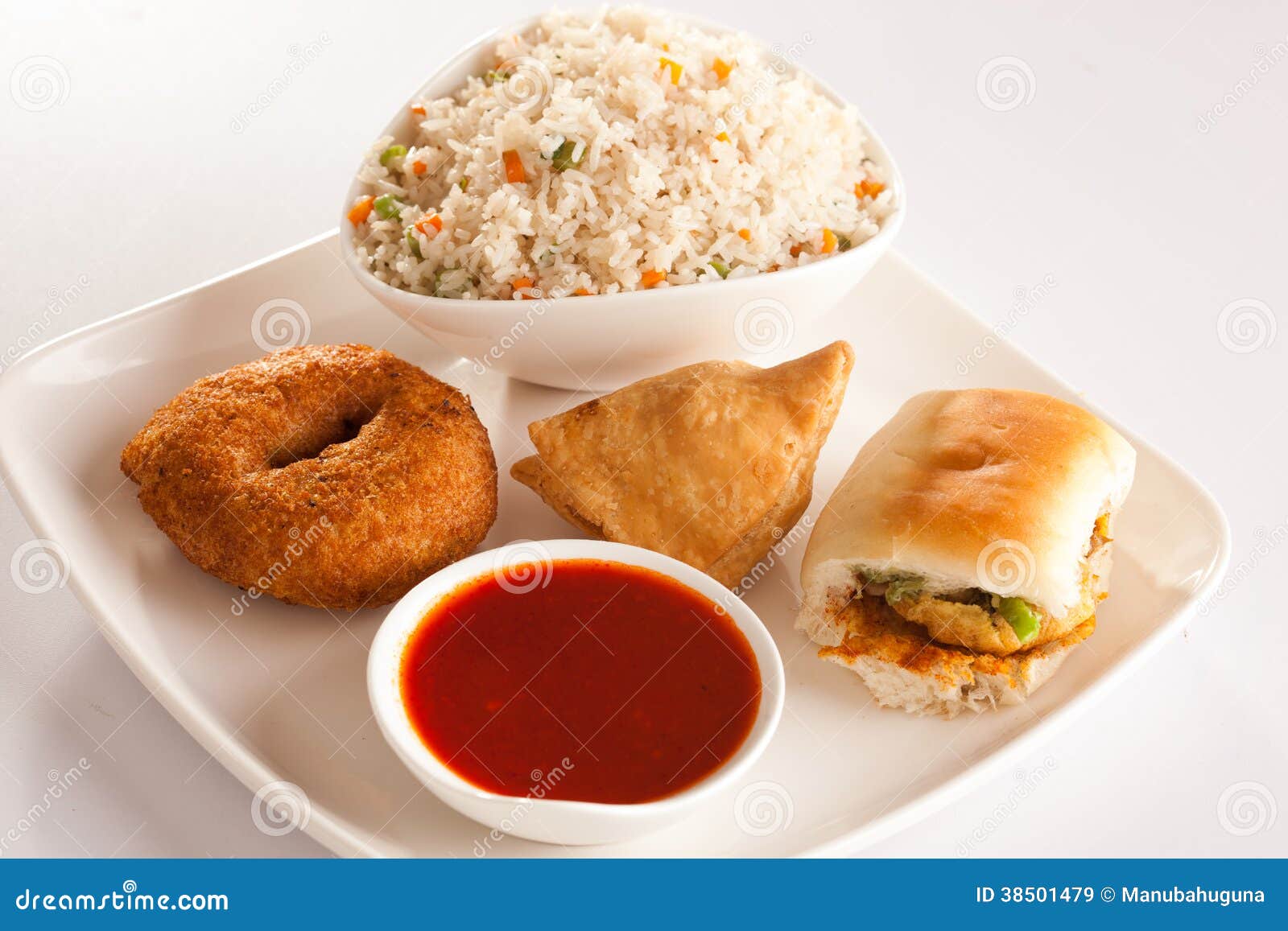 Indian breakfast snacks stock image. Image of chapati 38501479