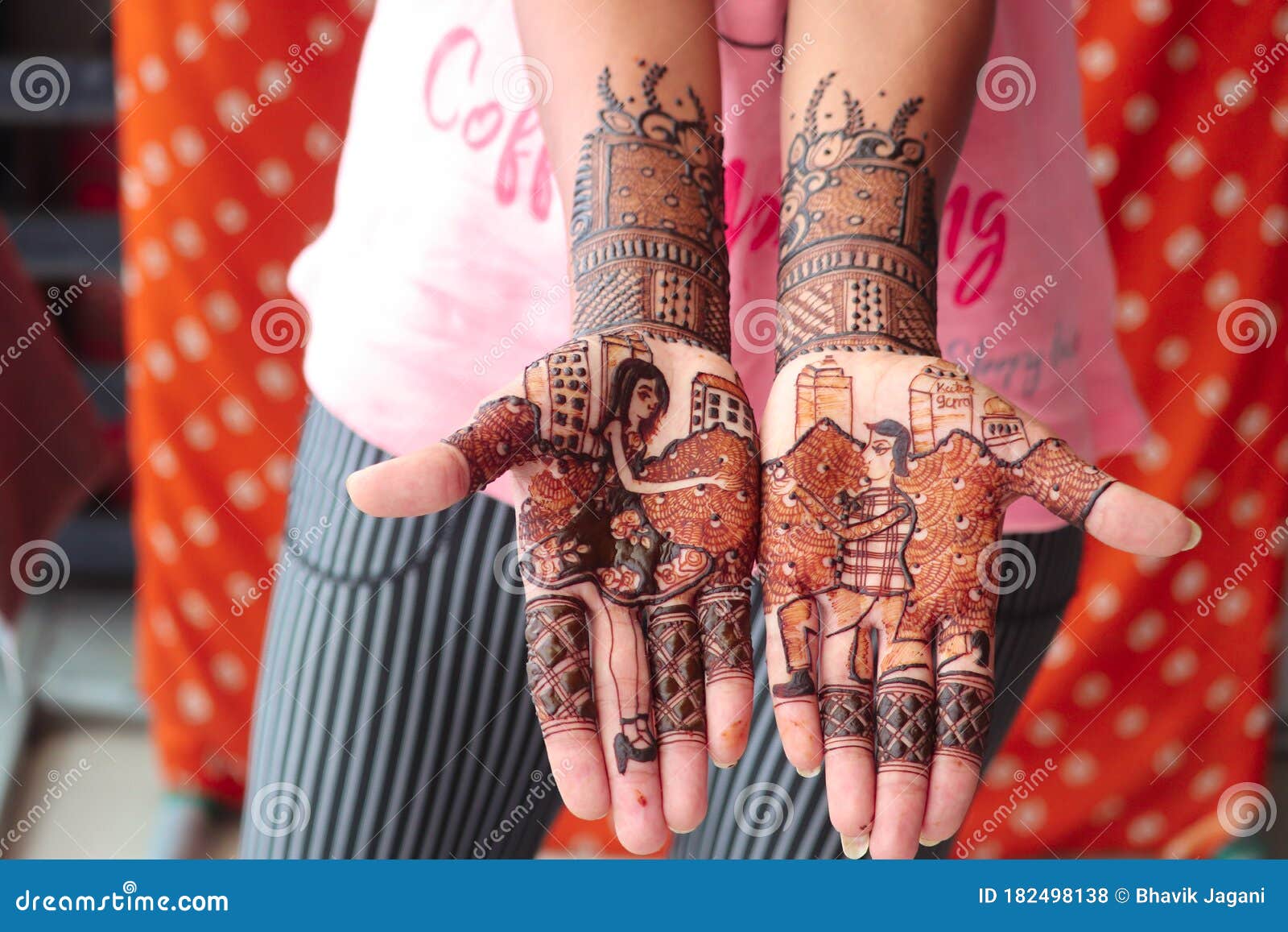 When bride brings baraat and tattoos replace sindoor | India News - Times  of India