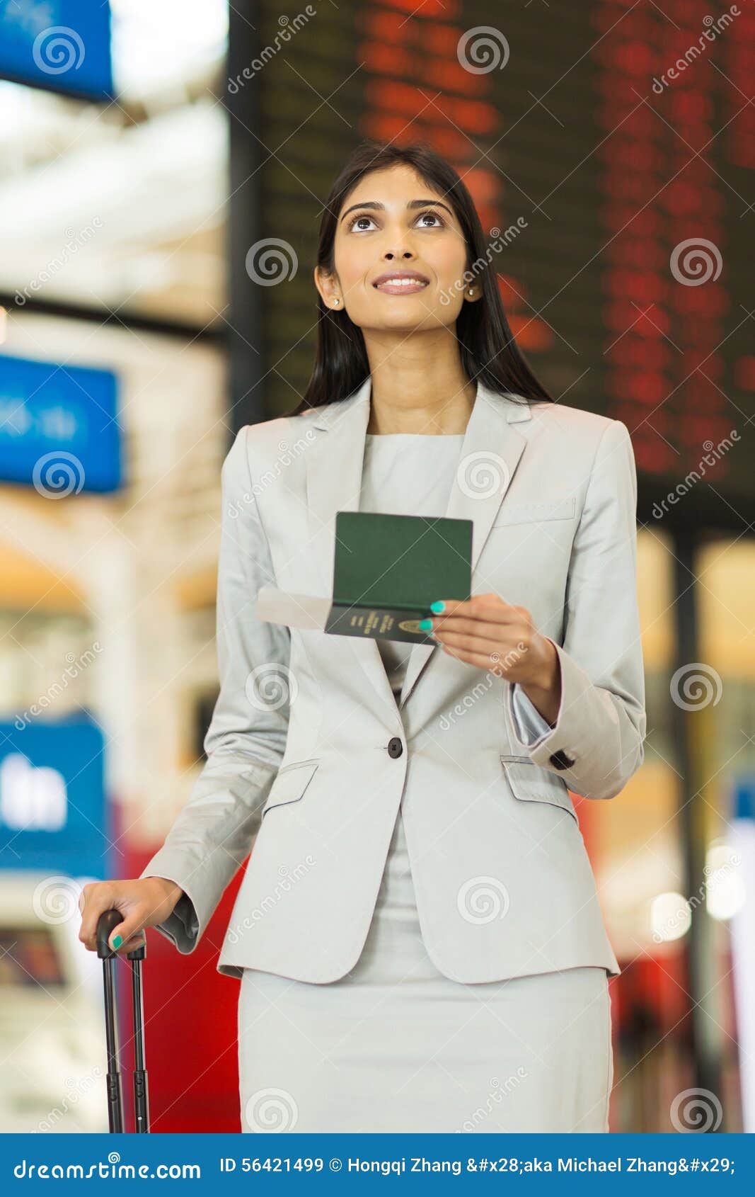 indian business travellers