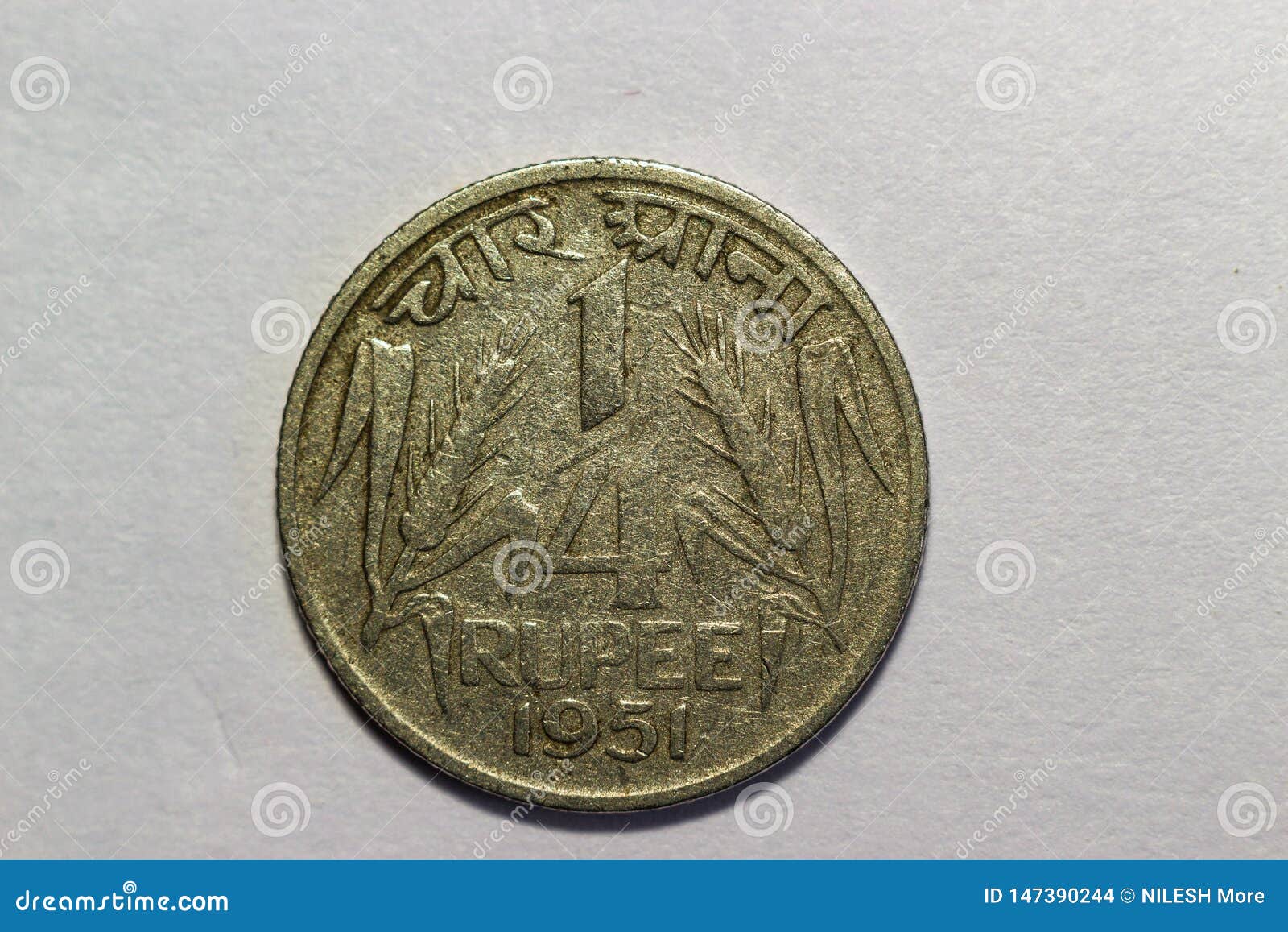 Indian Char Anna Vintage Currency Stock Photo - Image of banking, flow ...